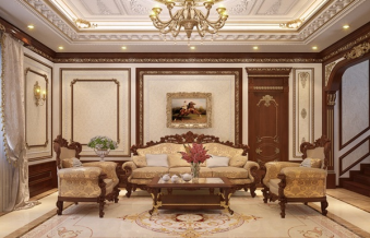 3 phong cách trang trí trần nhà với phào chỉ