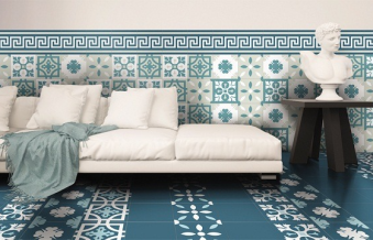 Mách bạn cách chọn gạch ốp chân tường đẹp cho phòng khách sang chảnh