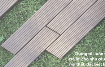 GỖ NHỰA - NGUYÊN LIỆU XANH VỚI MÔI TRƯỜNG