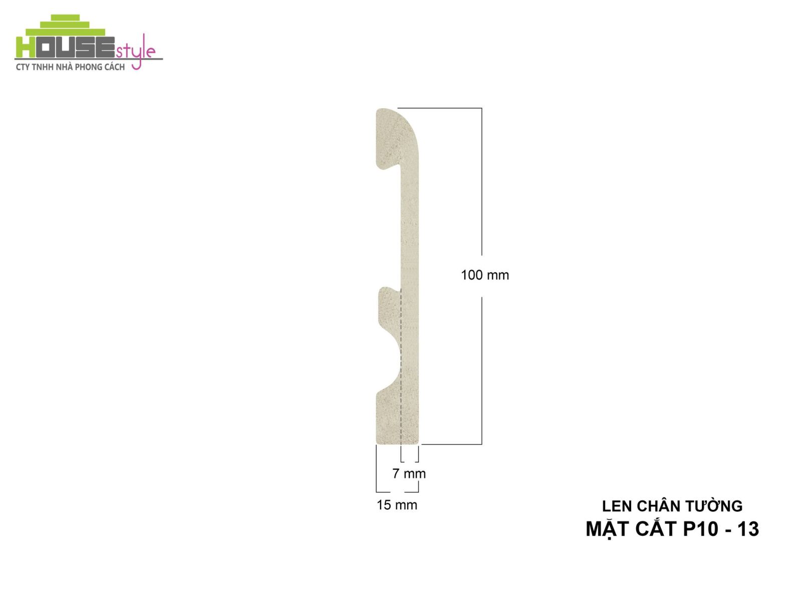 Len chân tường – Nhà Phong Cách cung cấp cho Dự án Nhà máy LEGO - P10-13
