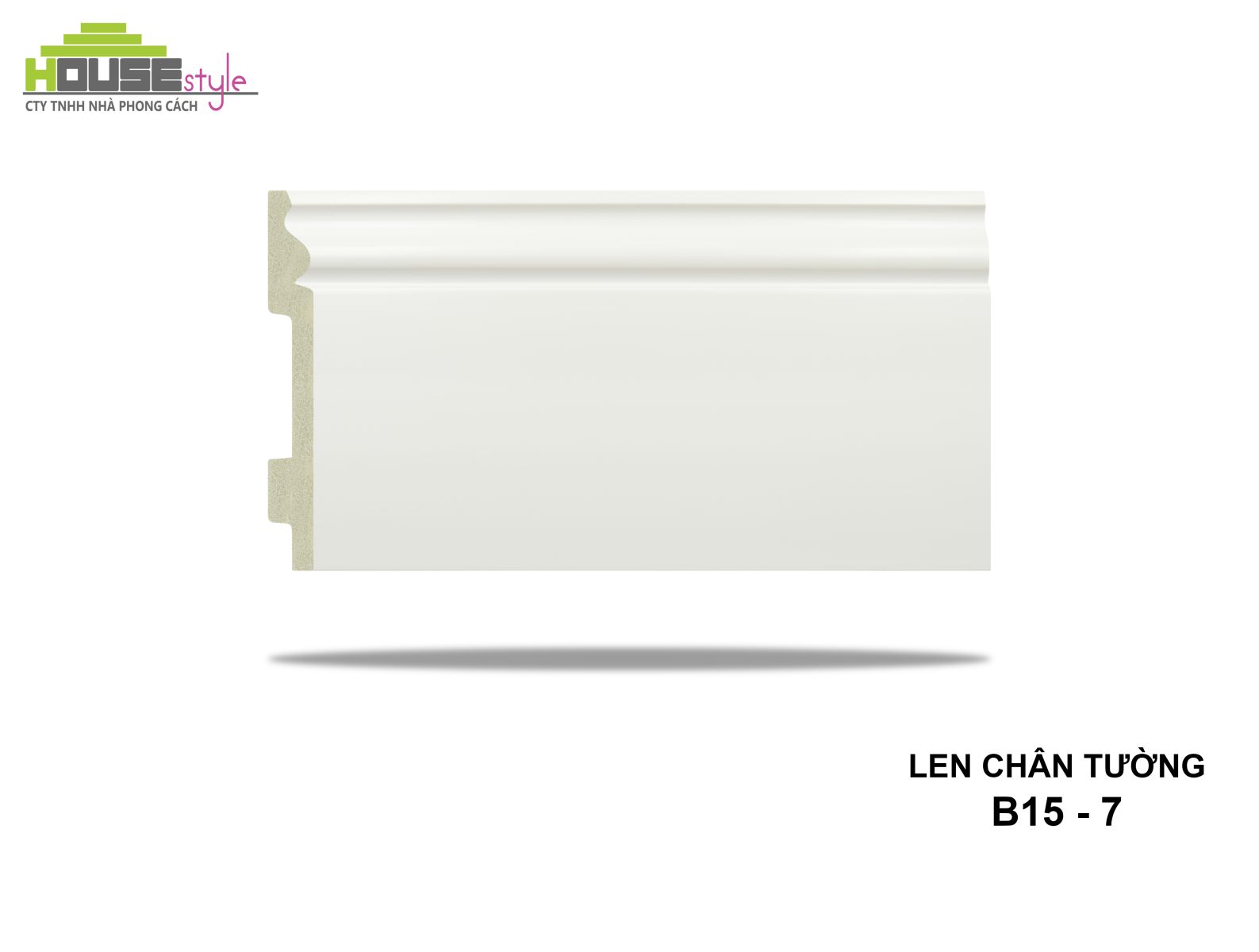 Len tường nhựa 150 mm