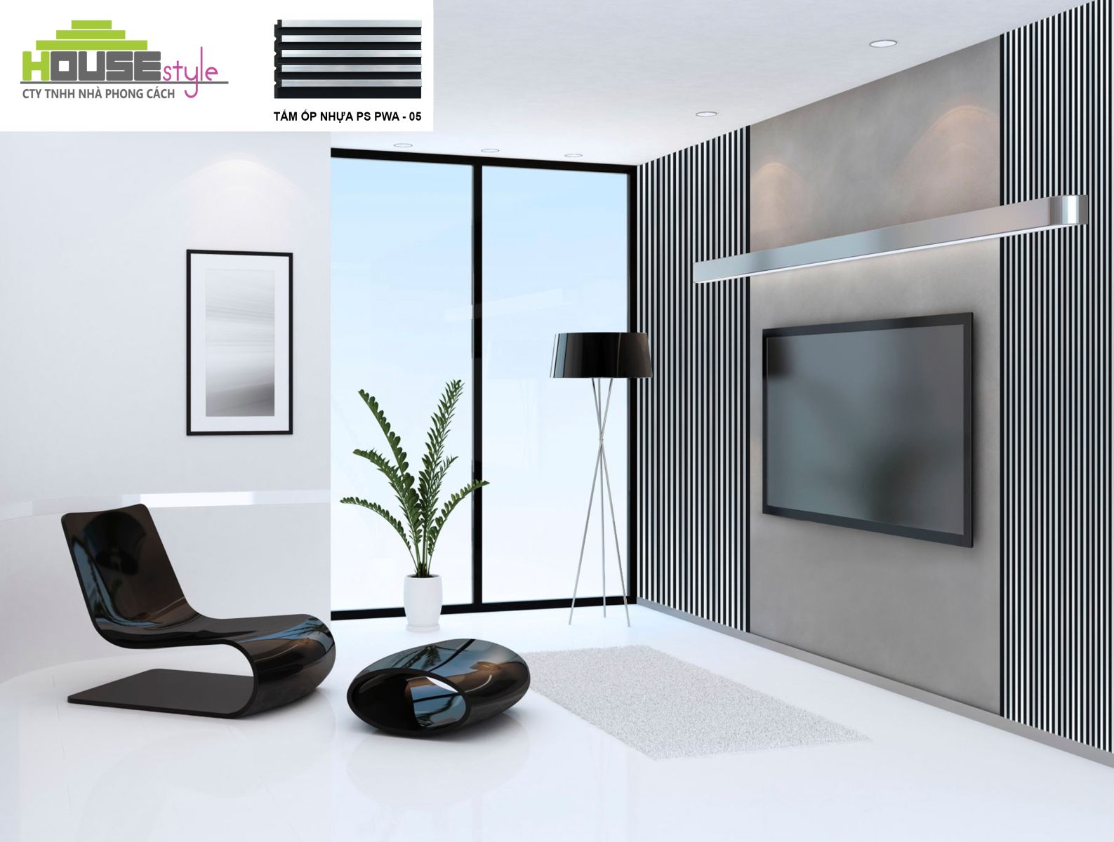 TẤM ỐP TƯỜNG PS