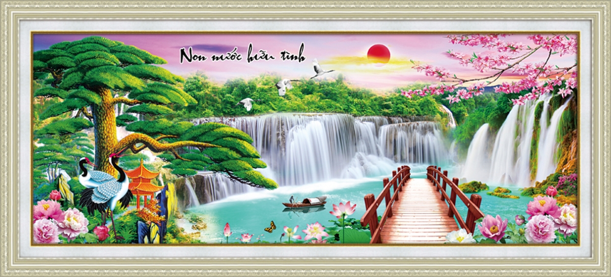 mẫu khung tranh