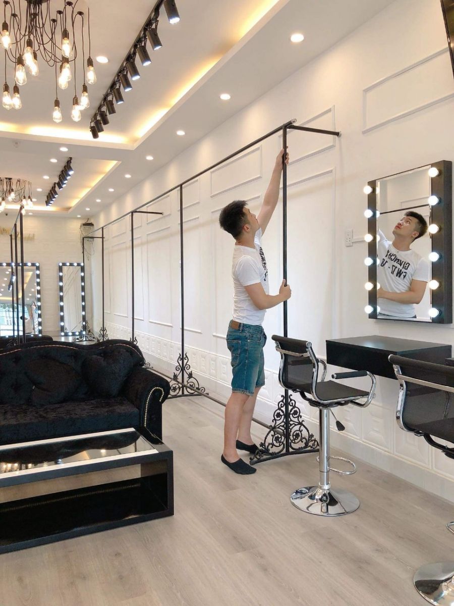 Trang trí chỉ viền cho cửa hàng