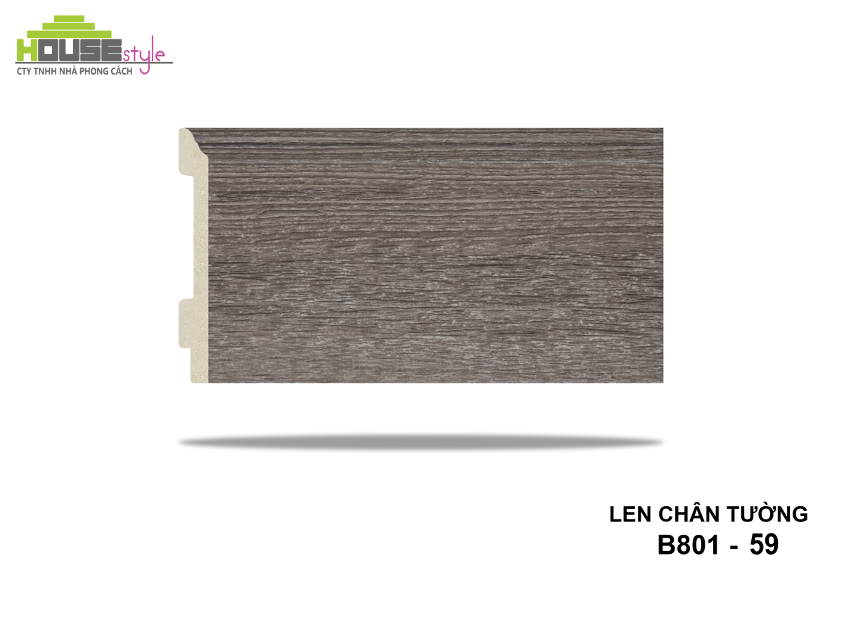 LEN CHÂN TƯỜNG NHỰA B801 - 59