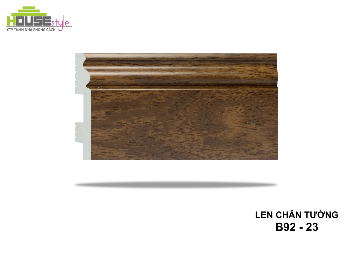 LEN CHÂN TƯỜNG NHỰA B92 - 23