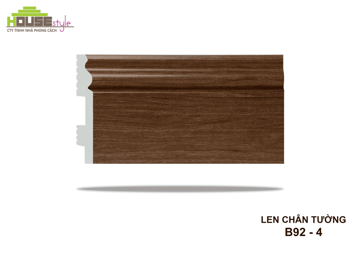 LEN CHÂN TƯỜNG NHỰA B92 - 4