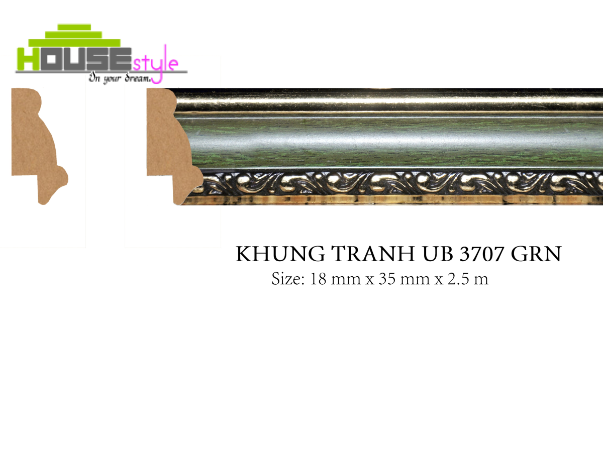 Khung tranh UB 3707 GRN