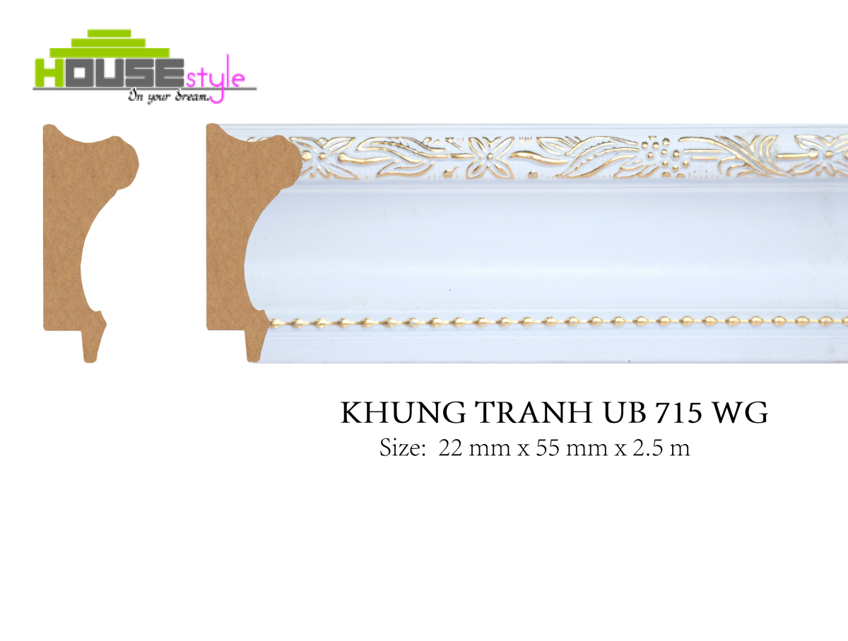 Khung gương UB 715 - WG