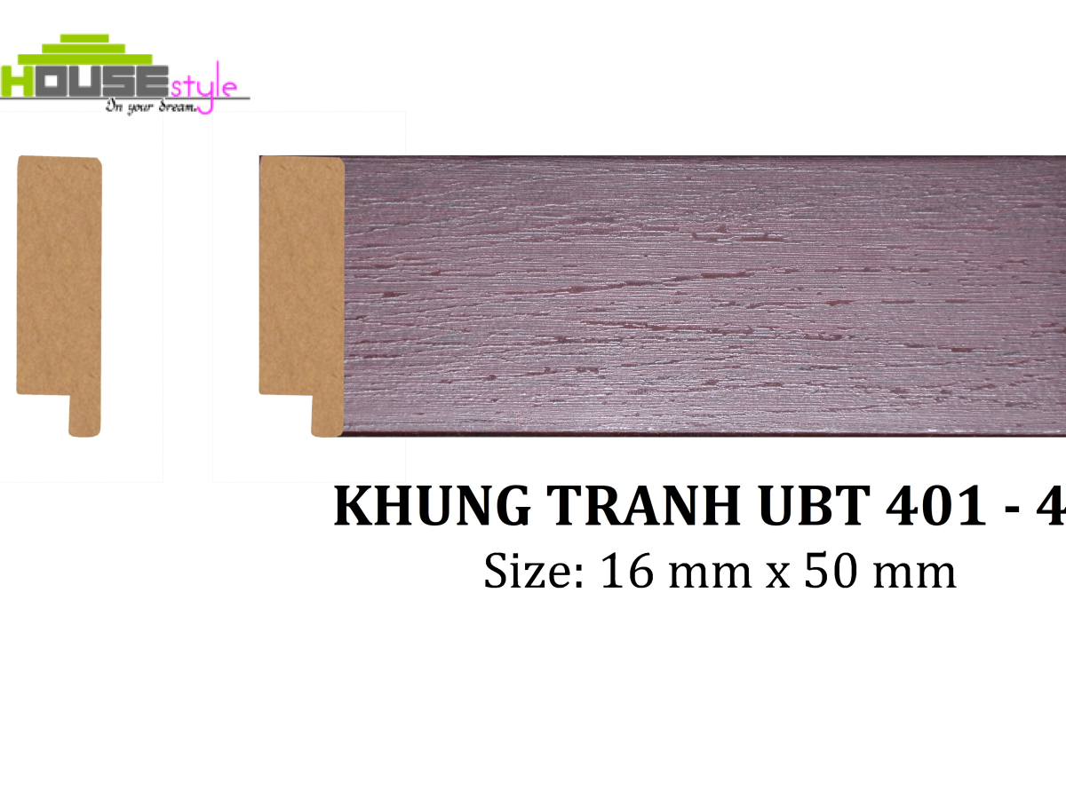 Khung tranh UBT 401 - 45