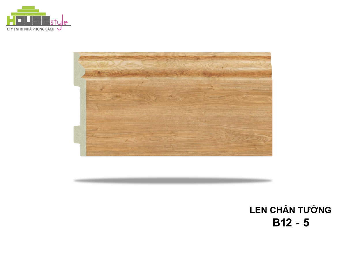 LEN CHÂN TƯỜNG NHỰA B12 - 5
