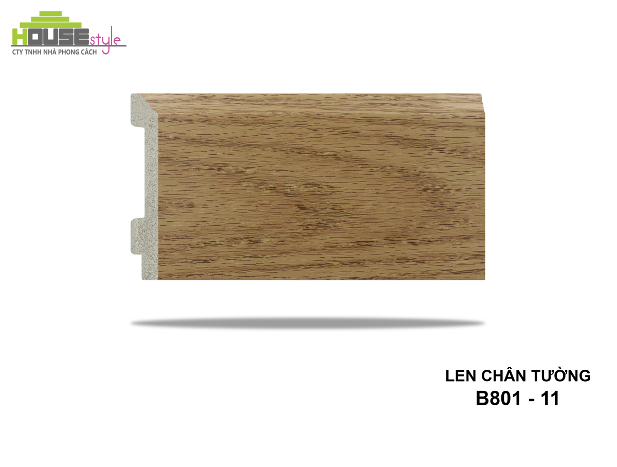 LEN CHÂN TƯỜNG NHỰA B801 - 11