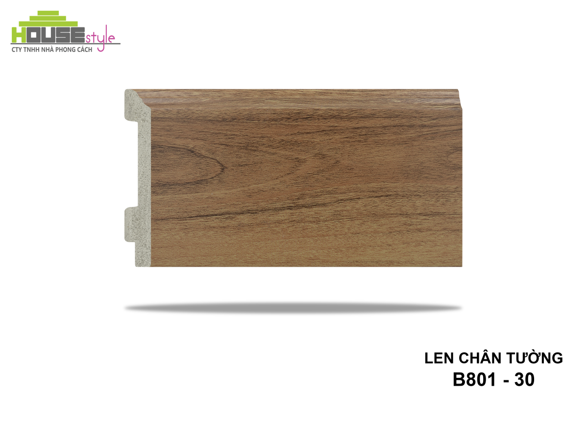 LEN CHÂN TƯỜNG NHỰA B801 - 30