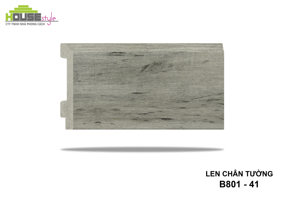 LEN CHÂN TƯỜNG NHỰA B801 - 41
