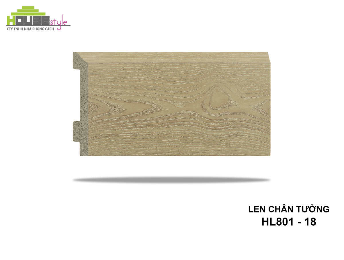 LEN CHÂN TƯỜNG NHỰA HL801 - 18