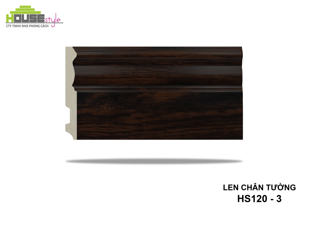 LEN CHÂN TƯỜNG NHỰA HS120 - 3