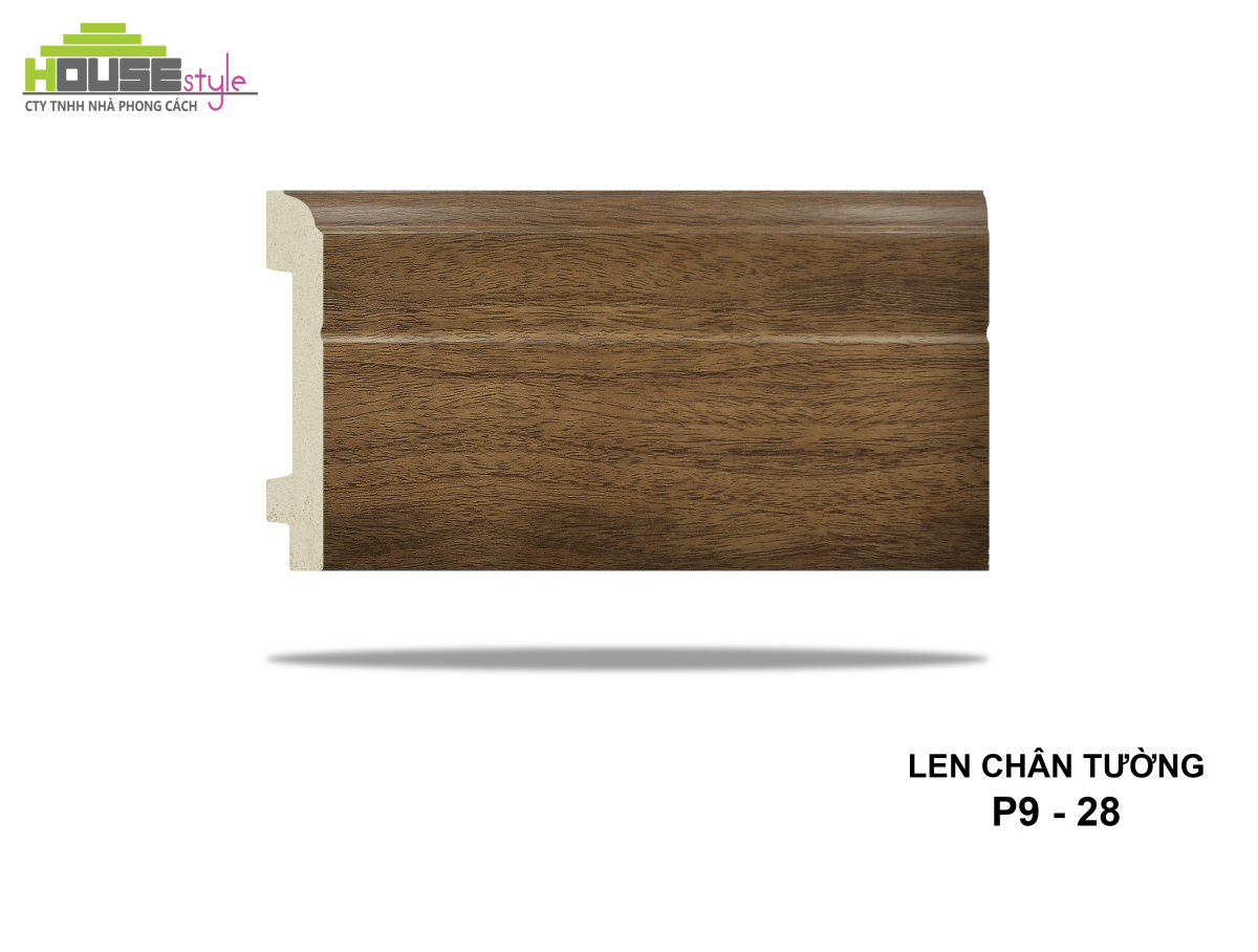 LEN CHÂN TƯỜNG NHỰA P9 - 28