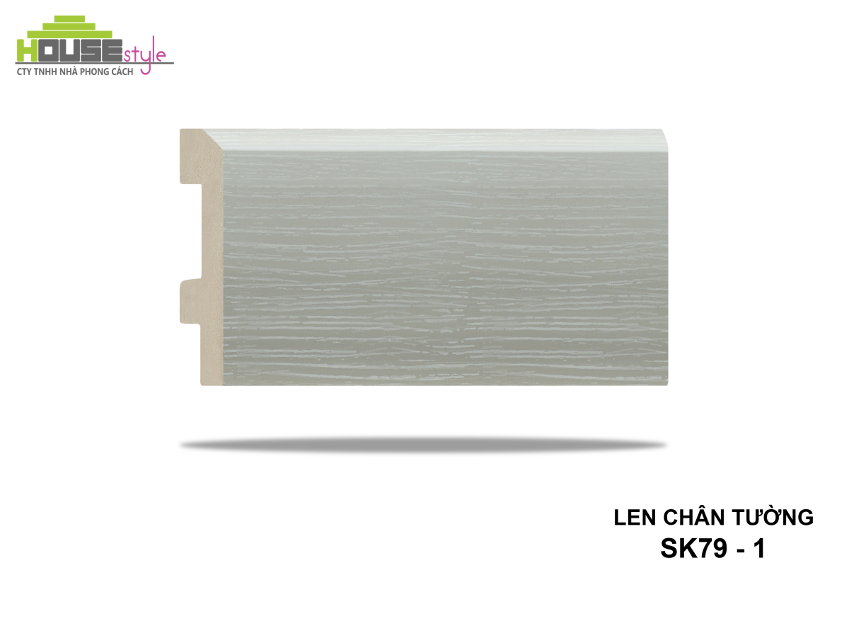 LEN CHÂN TƯỜNG NHỰA SK79 - 1