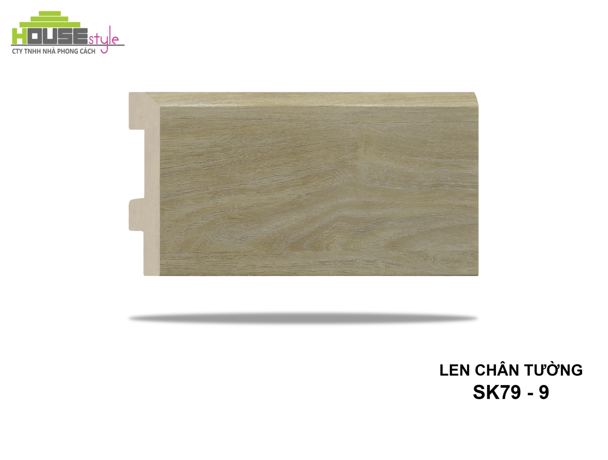 LEN CHÂN TƯỜNG NHỰA SK79 - 9