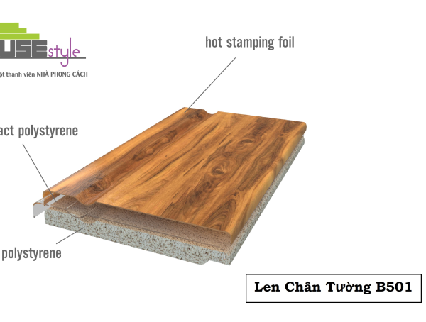 LEN TƯỜNG NHỰA B501-6