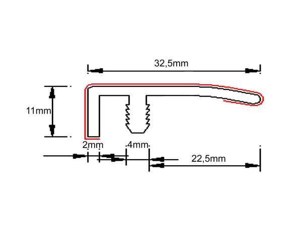 NẸP NHỰA KẾT THÚC KT-228