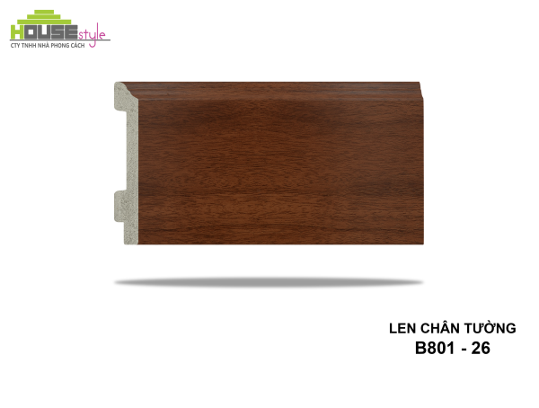 LEN CHÂN TƯỜNG NHỰA B801 - 26