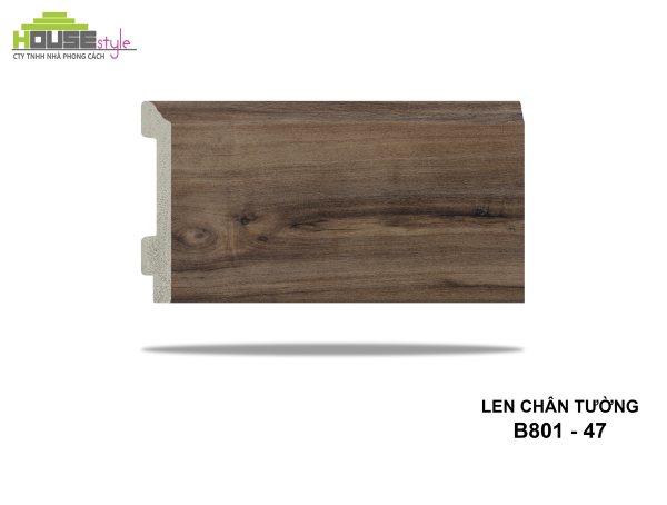 LEN CHÂN TƯỜNG NHỰA B801 - 47