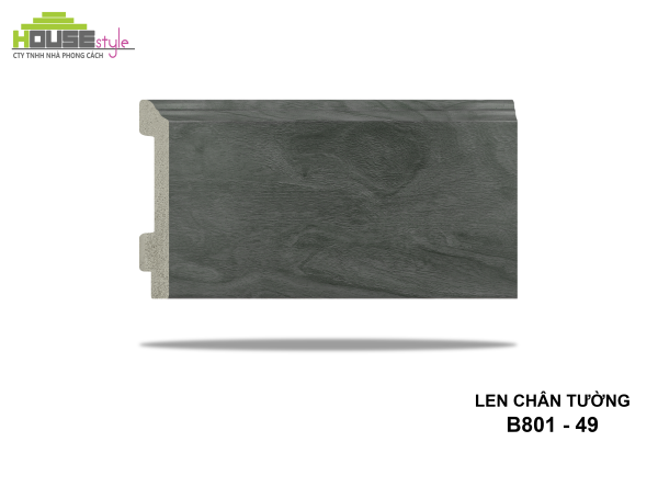 LEN CHÂN TƯỜNG NHỰA B801 - 49