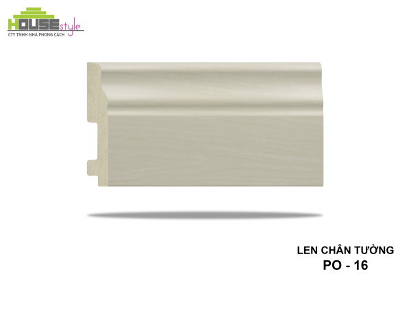 LEN CHÂN TƯỜNG NHỰA PO - 16