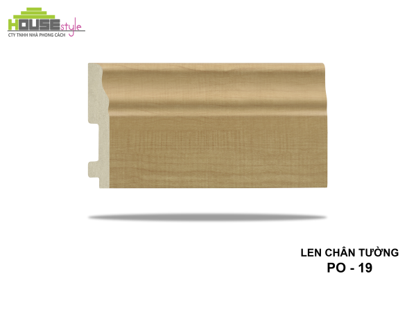 LEN CHÂN TƯỜNG NHỰA PO - 19