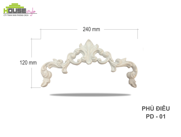 PHÙ ĐIÊU NHỰA TRANG TRÍ PD - 01