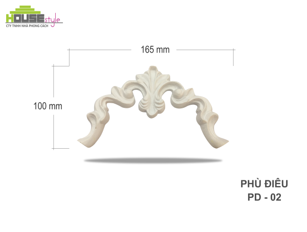 PHÙ ĐIÊU NHỰA TRANG TRÍ PD - 02