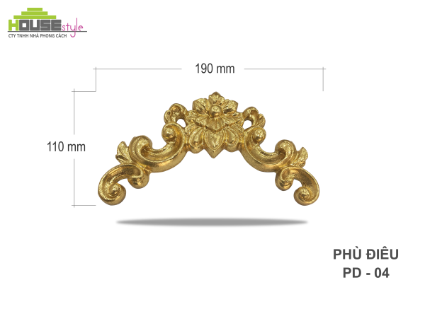 PHÙ ĐIÊU NHỰA TRANG TRÍ PD - 04