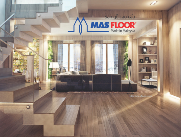 Sàn Gỗ Nhập Khẩu Masfloor AC4 - M209